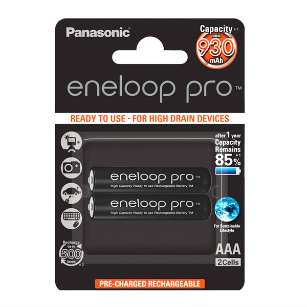 Panasonic eneloop Pro HR03 AAA NiMH 9230mAh 1.2 V.jpg
